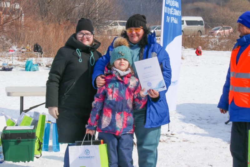 В «Восточном Порту» выявили самого удачливого в соревнованиях по подледному лову