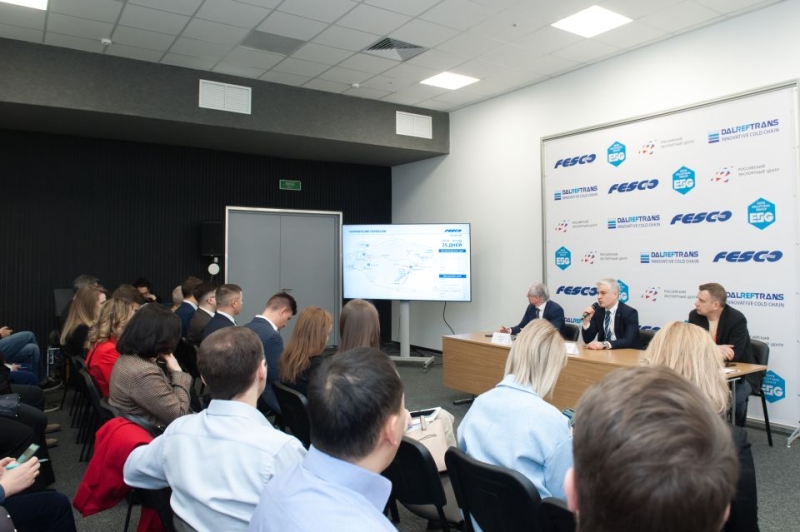 «Дальрефтранс» представил «Рыбный шаттл» на TransRussia-2023