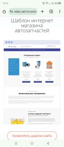 Как работает инновационный конструктор сайтов Tobiz.net