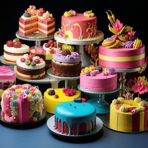 Самые вкусные виды пирожных