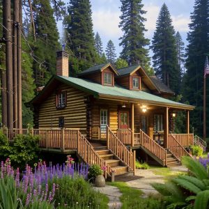 Правила ухода за домами из сруба