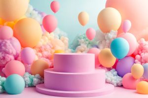 Как сделать фотозону из шаров?