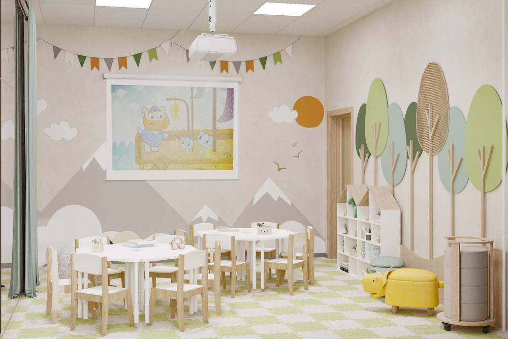Современные подходы к оформлению детских садов в разных странах мира