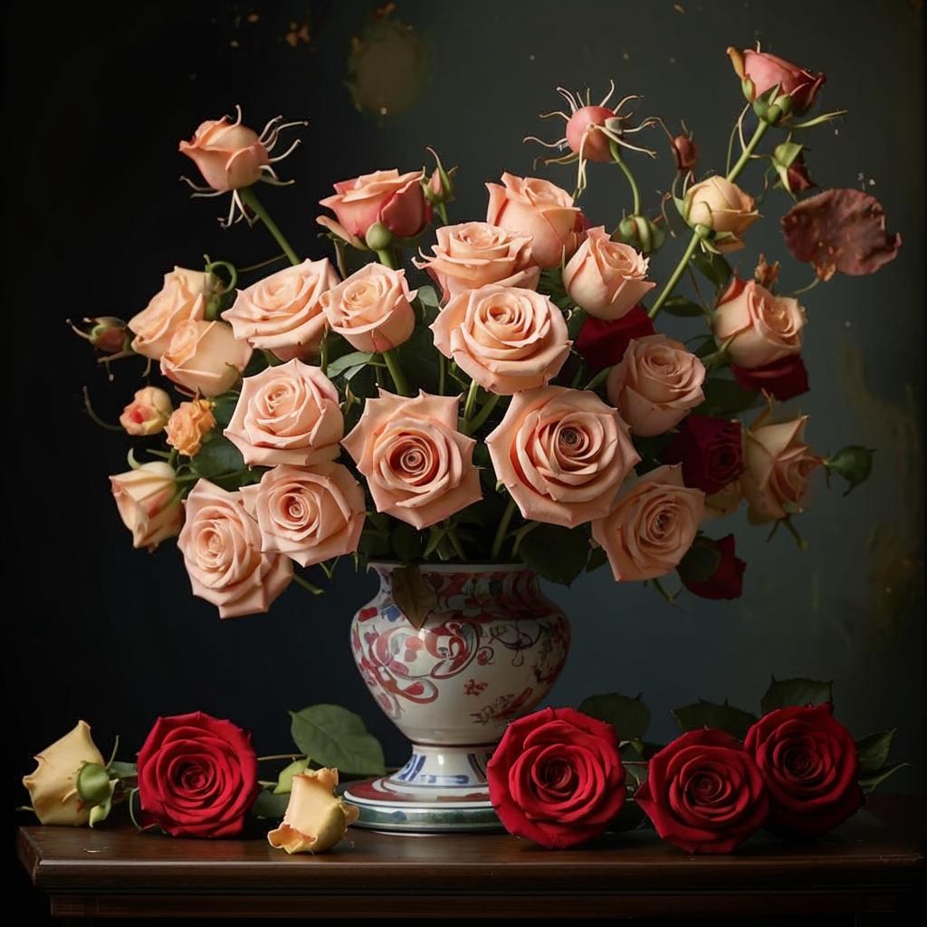 Как выбрать хороший букет из роз?