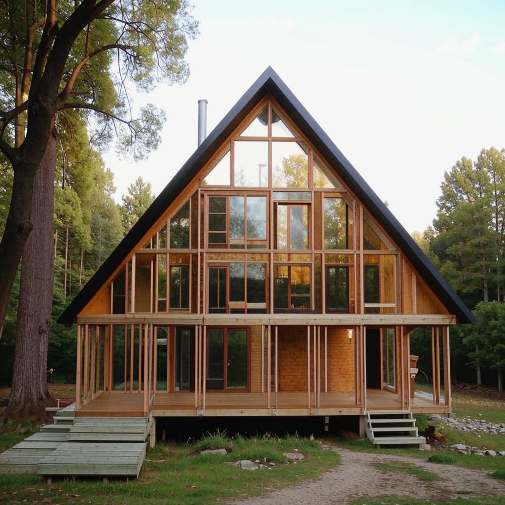 Этапы строительства каркасных домов