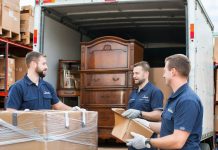 Почему предпочтительна перевозка мебели с грузчиками