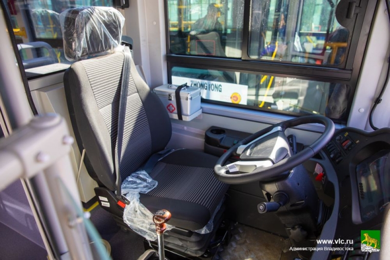 Большие китайские автобусы поедут по дорогам Владивостока