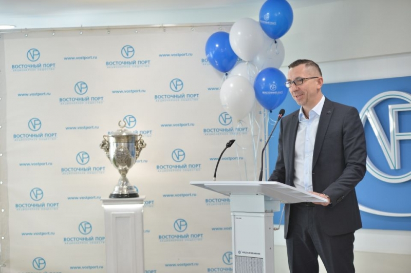 Докеры Контейнерного терминала АО «Восточный Порт» завоевали Кубок «Управляющей организации»