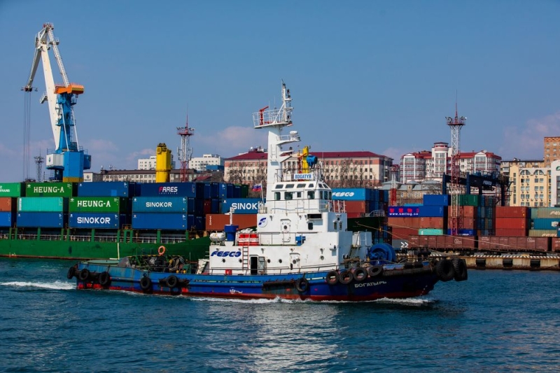 FESCO Портофлот увеличил число швартовых операций на 32% за I квартал 2023 года
