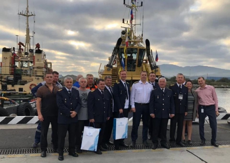 Компания АО «Восточный Порт» отметила 10-летие поднятия флага на буксире «Кузбасс»