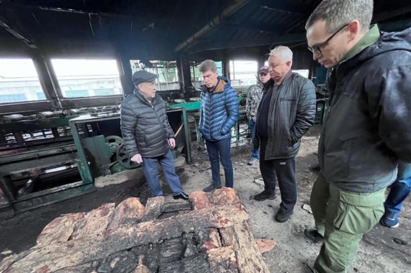 Сгоревший «Лесозаводский ЛПК» восстановят за счет бюджета Приморья