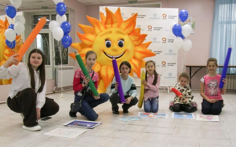 В «Восточном Порту» чествовали победителей конкурса детского творчества