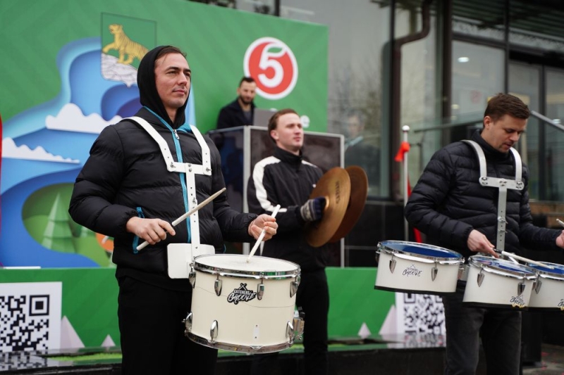 Во Владивостоке состоялось открытие магазинов федеральной сети «Пятёрочка»