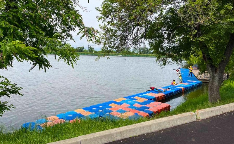 Во Владивостоке завершилась работа по благоустройству территории в районе озера Чан