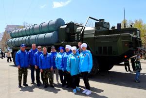 «Восточники» и жители Врангеля отпраздновали День Победы